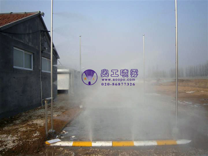 车辆消毒通道